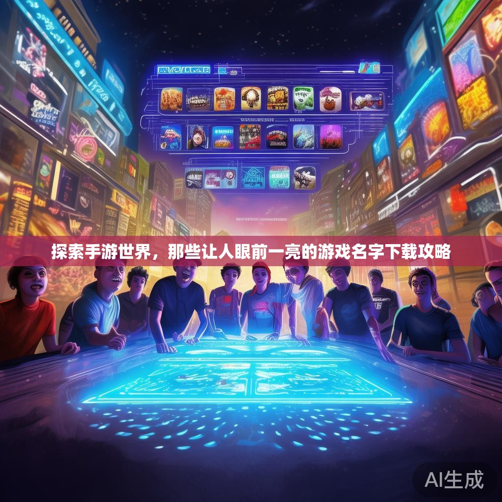 探索手游世界，那些让人眼前一亮的游戏名字下载攻略