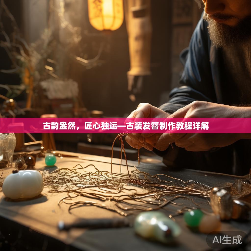 古韵盎然，匠心独运—古装发簪制作教程详解