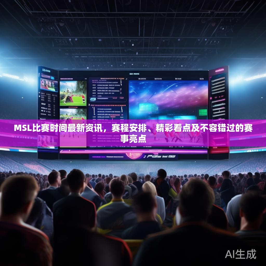 MSL比赛时间最新资讯，赛程安排、精彩看点及不容错过的赛事亮点
