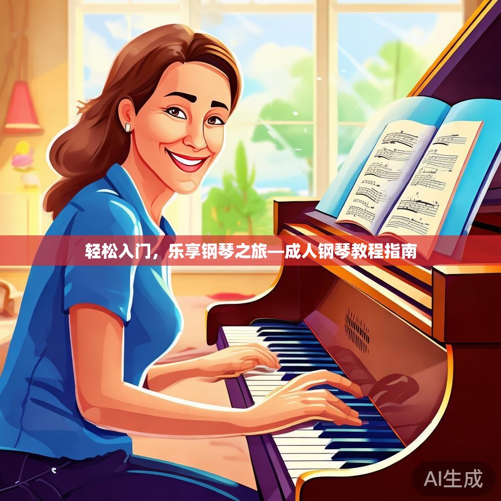 轻松入门，乐享钢琴之旅—成人钢琴教程指南