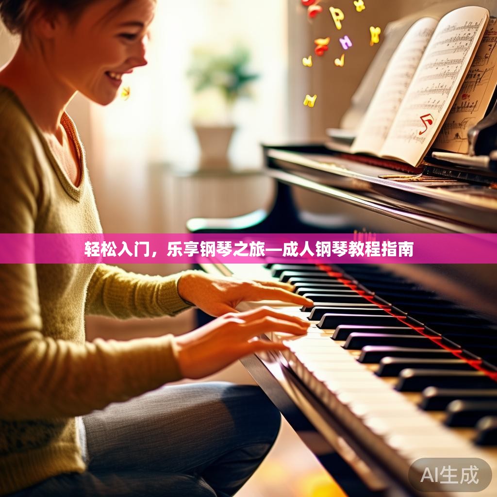 轻松入门，乐享钢琴之旅—成人钢琴教程指南