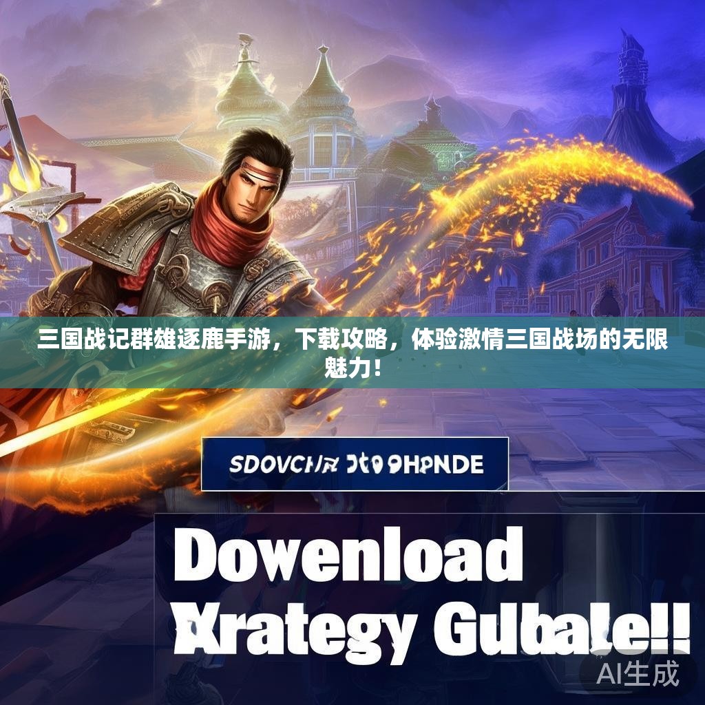 三国战记群雄逐鹿手游，下载攻略，体验激情三国战场的无限魅力！