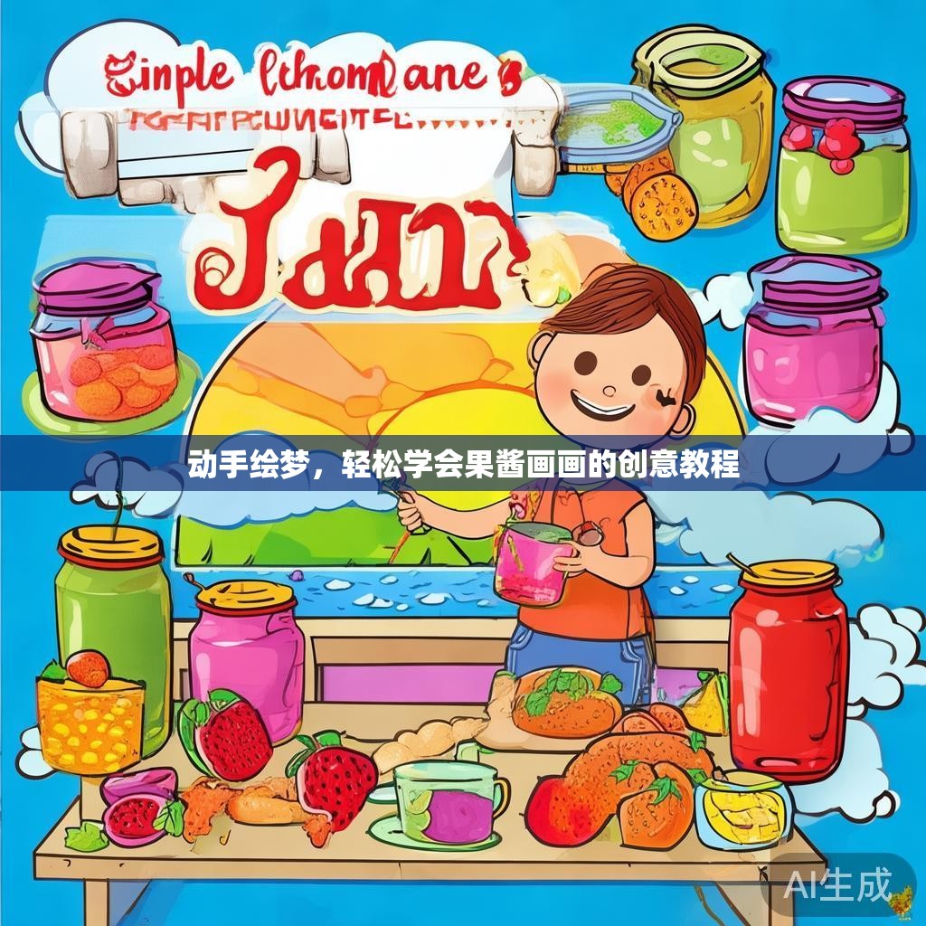 动手绘梦，轻松学会果酱画画的创意教程