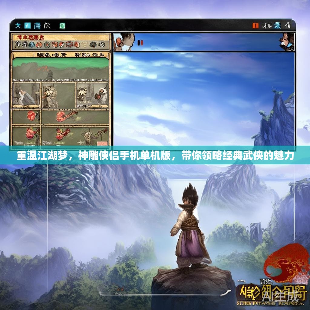 重温江湖梦，神雕侠侣手机单机版，带你领略经典武侠的魅力