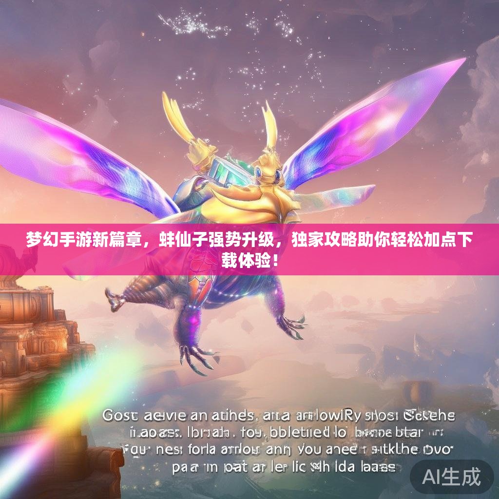 梦幻手游新篇章，蚌仙子强势升级，独家攻略助你轻松加点下载体验！