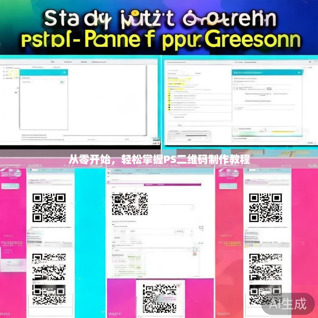 从零开始，轻松掌握PS二维码制作教程