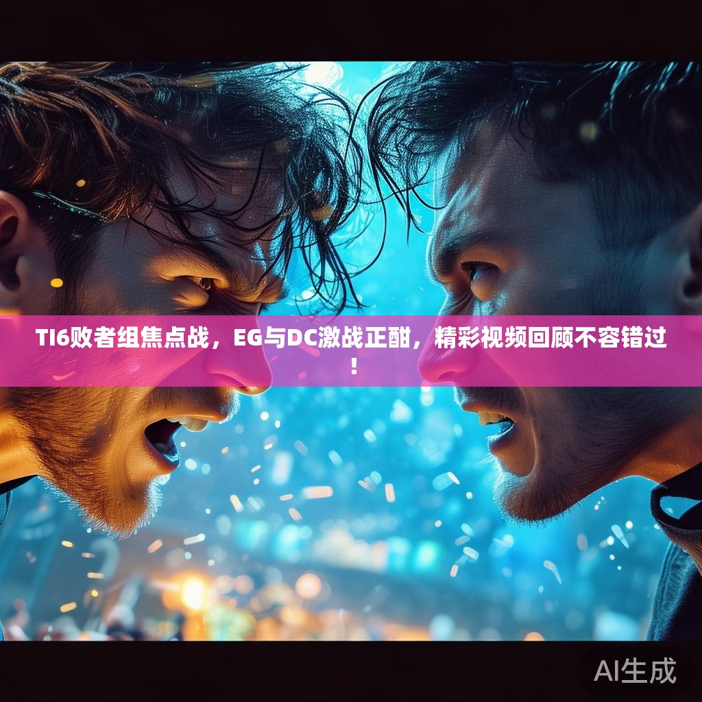 TI6败者组焦点战，EG与DC激战正酣，精彩视频回顾不容错过！