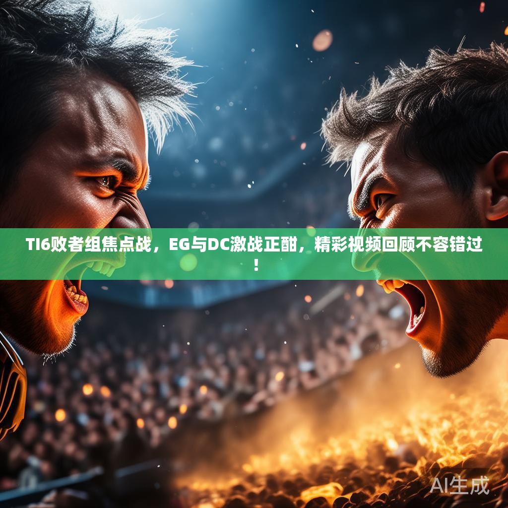 TI6败者组焦点战，EG与DC激战正酣，精彩视频回顾不容错过！