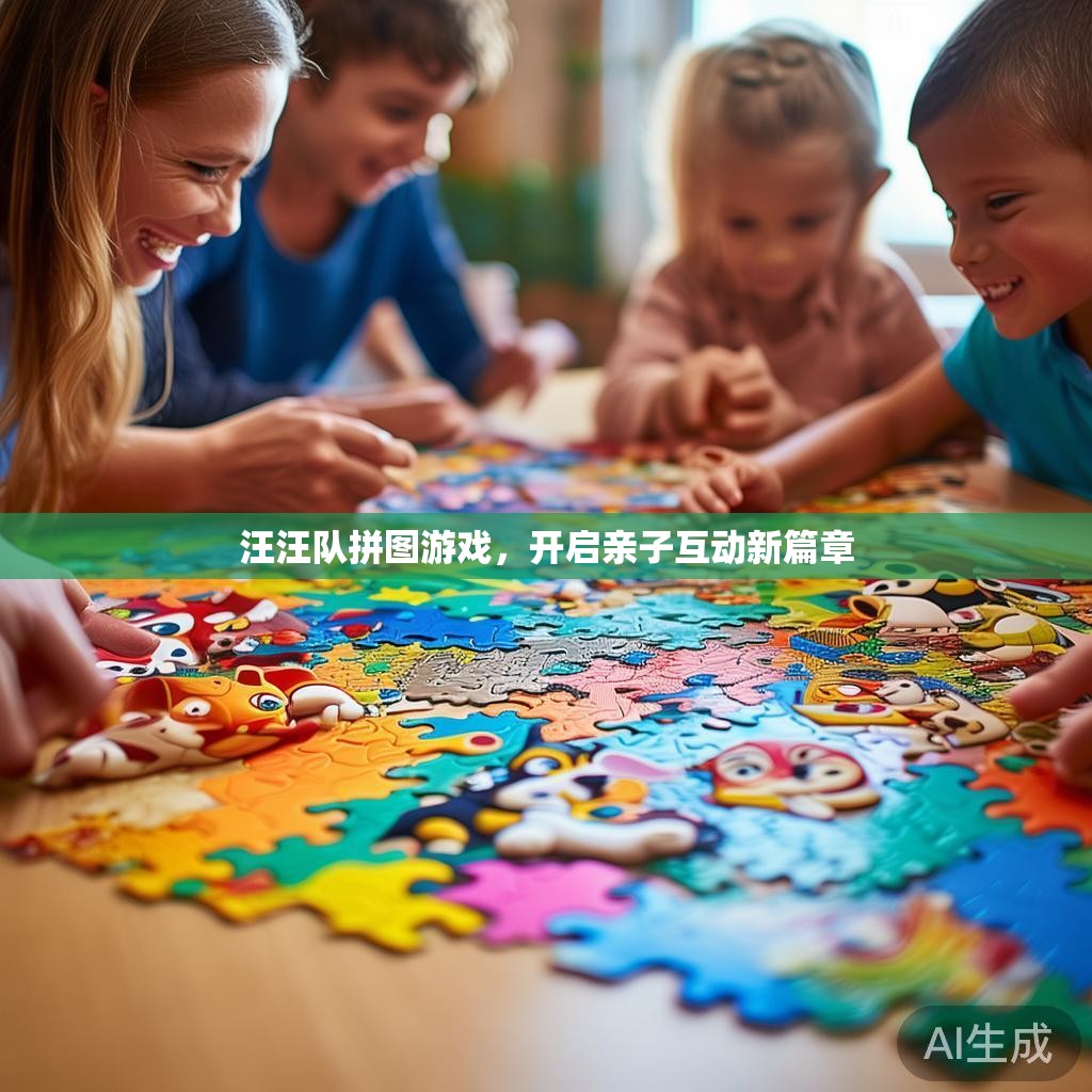 汪汪队拼图游戏，开启亲子互动新篇章