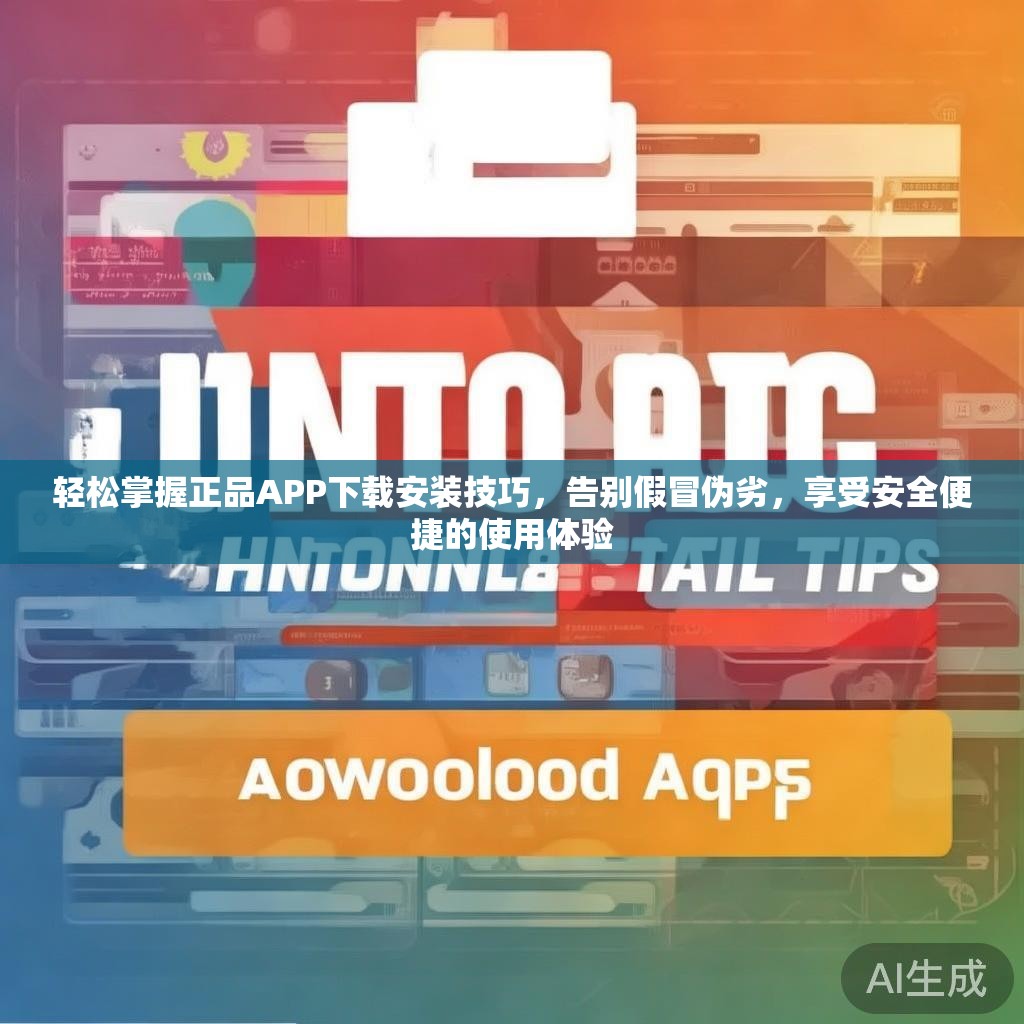 轻松掌握正品APP下载安装技巧，告别假冒伪劣，享受安全便捷的使用体验