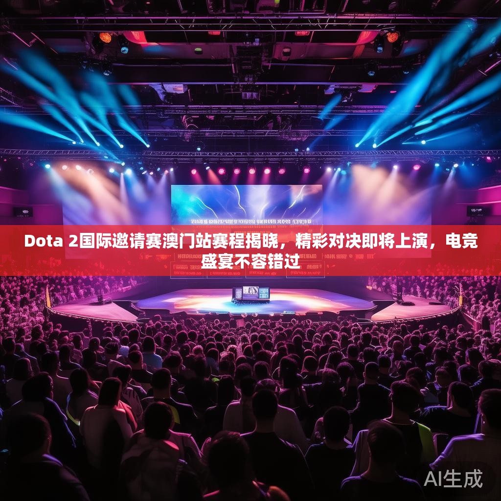 Dota 2国际邀请赛澳门站赛程揭晓，精彩对决即将上演，电竞盛宴不容错过
