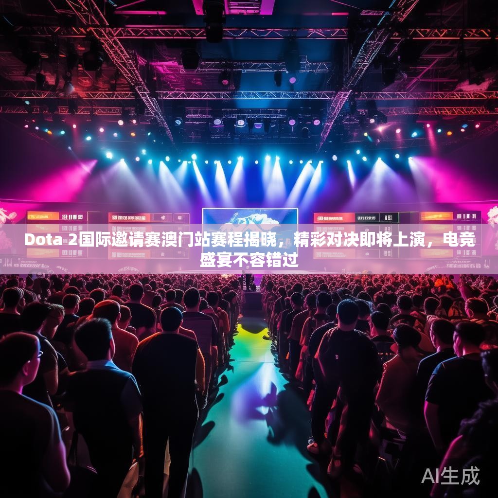 Dota 2国际邀请赛澳门站赛程揭晓，精彩对决即将上演，电竞盛宴不容错过