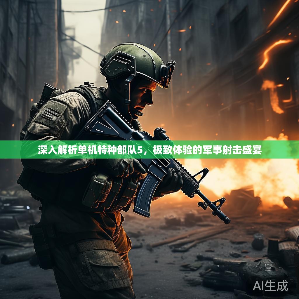 深入解析单机特种部队5，极致体验的军事射击盛宴