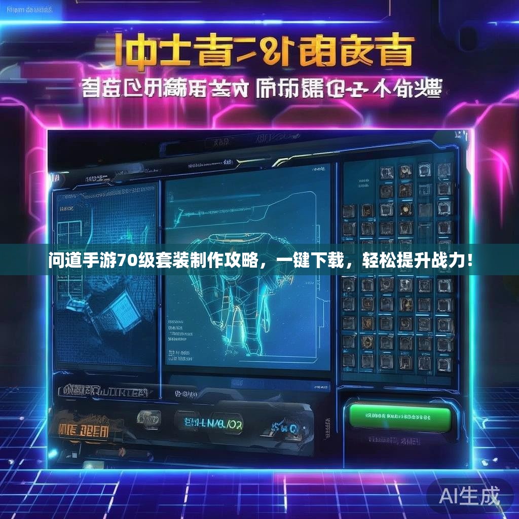 问道手游70级套装制作攻略，一键下载，轻松提升战力！