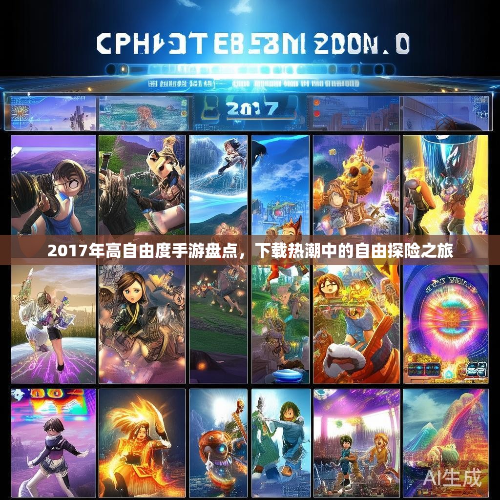 2017年高自由度手游盘点，下载热潮中的自由探险之旅