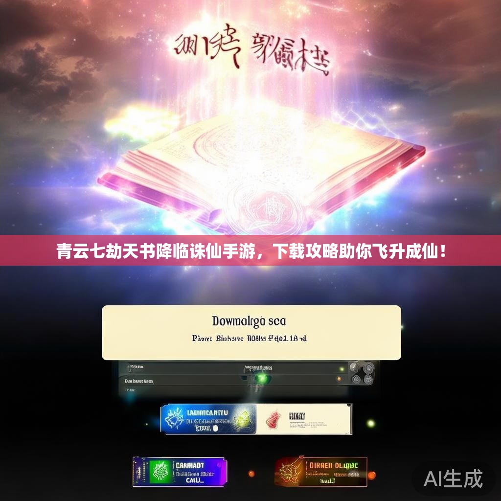 青云七劫天书降临诛仙手游，下载攻略助你飞升成仙！