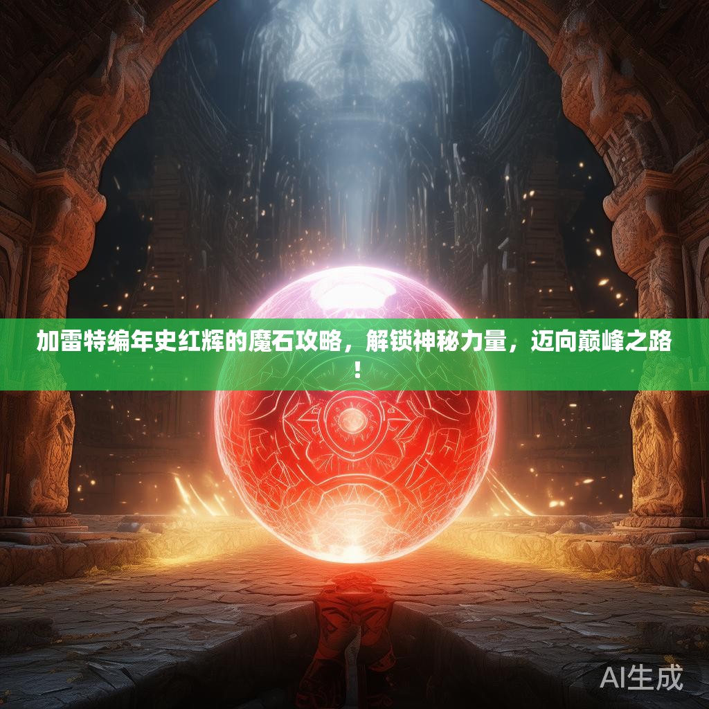 加雷特编年史红辉的魔石攻略，解锁神秘力量，迈向巅峰之路！