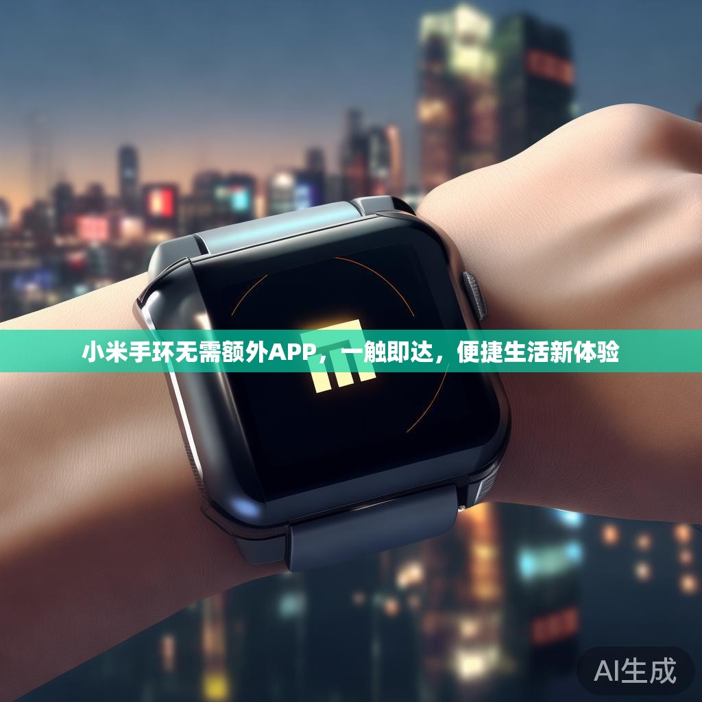 小米手环无需额外APP，一触即达，便捷生活新体验