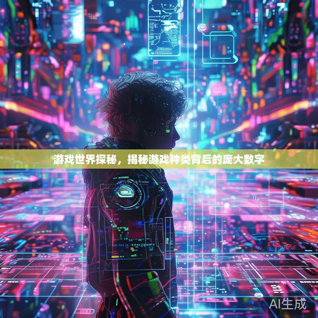 游戏世界探秘，揭秘游戏种类背后的庞大数字