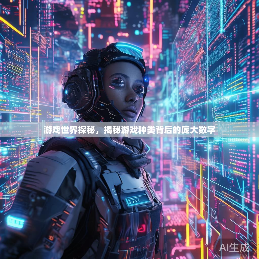 游戏世界探秘，揭秘游戏种类背后的庞大数字