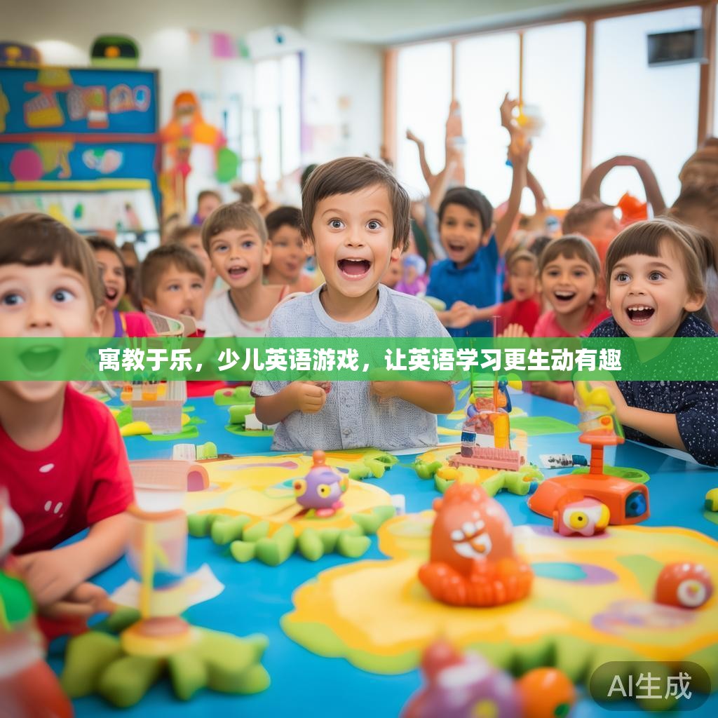 寓教于乐，少儿英语游戏，让英语学习更生动有趣