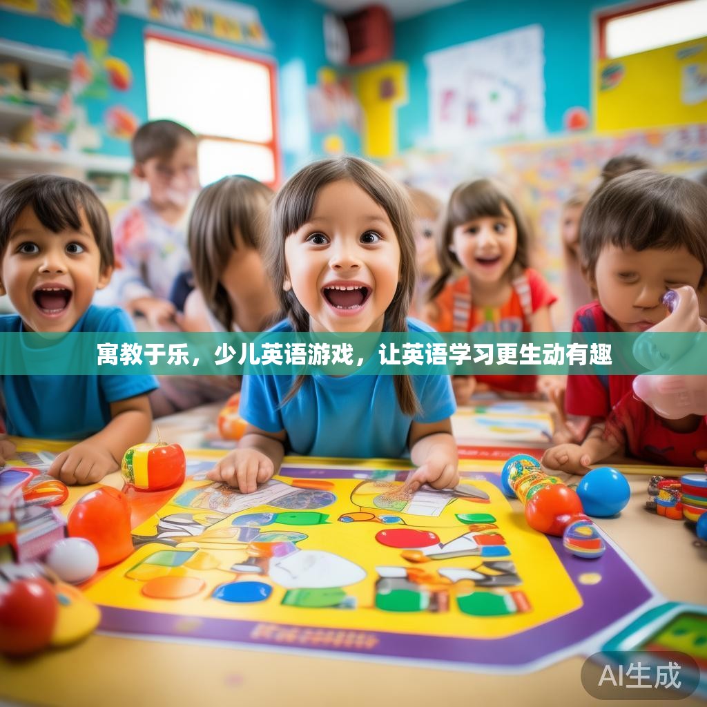 寓教于乐，少儿英语游戏，让英语学习更生动有趣