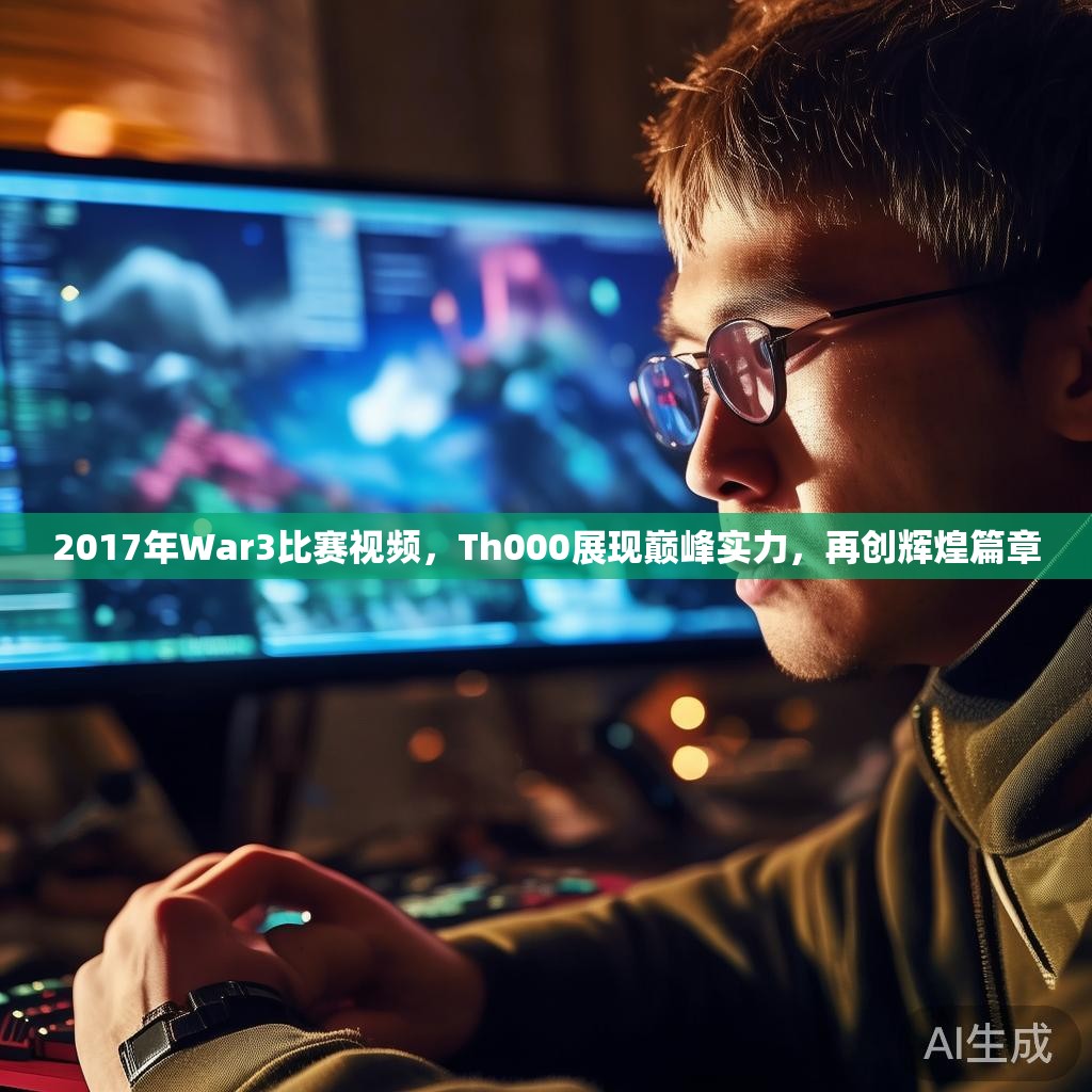 2017年War3比赛视频，Th000展现巅峰实力，再创辉煌篇章