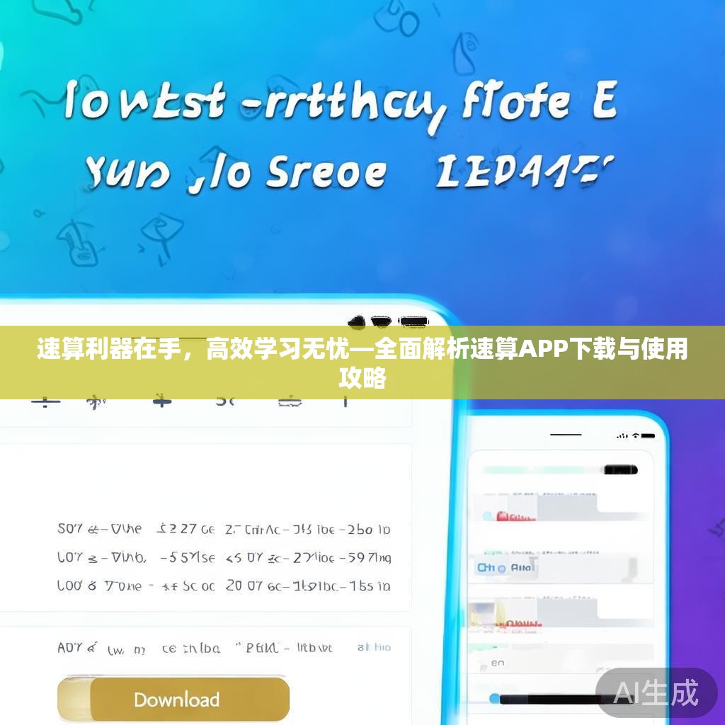 速算利器在手，高效学习无忧—全面解析速算APP下载与使用攻略