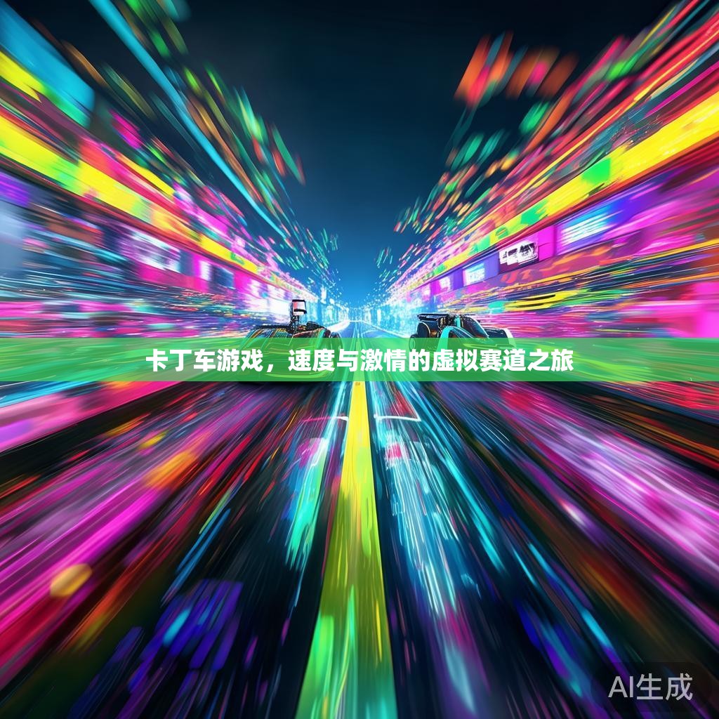 卡丁车游戏，速度与激情的虚拟赛道之旅