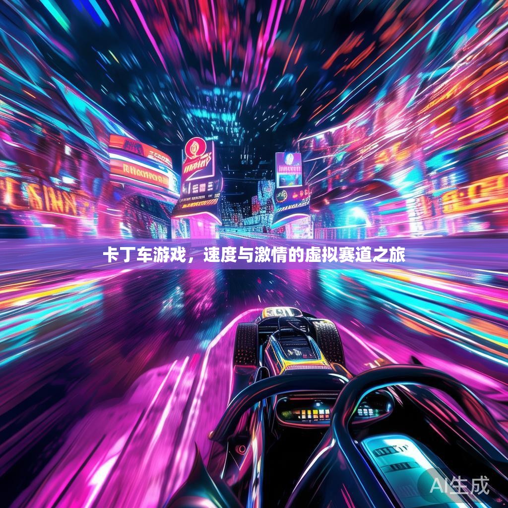 卡丁车游戏，速度与激情的虚拟赛道之旅