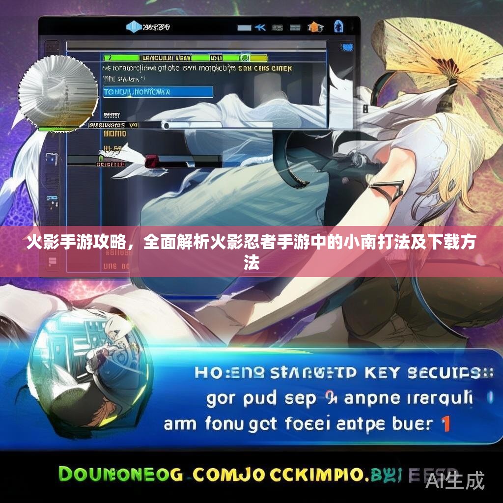 火影手游攻略，全面解析火影忍者手游中的小南打法及下载方法