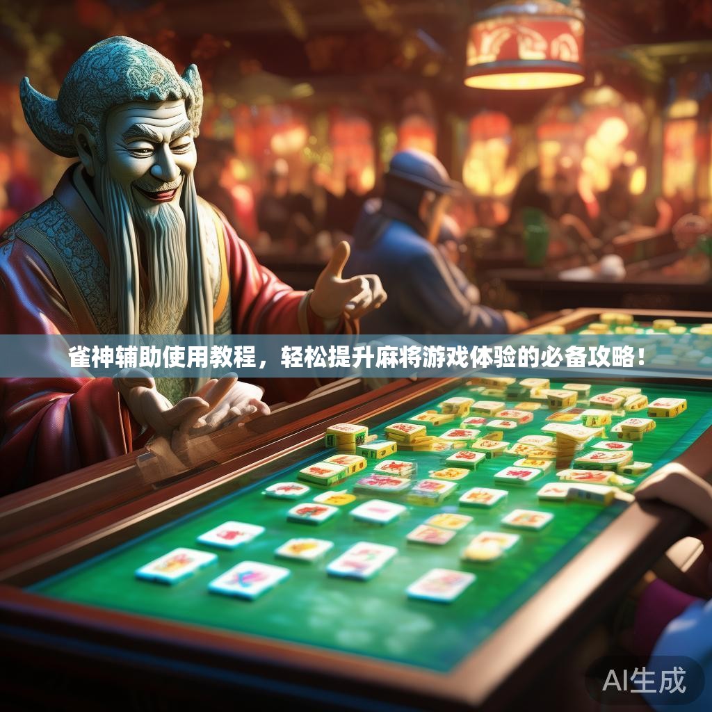 雀神辅助使用教程，轻松提升麻将游戏体验的必备攻略！