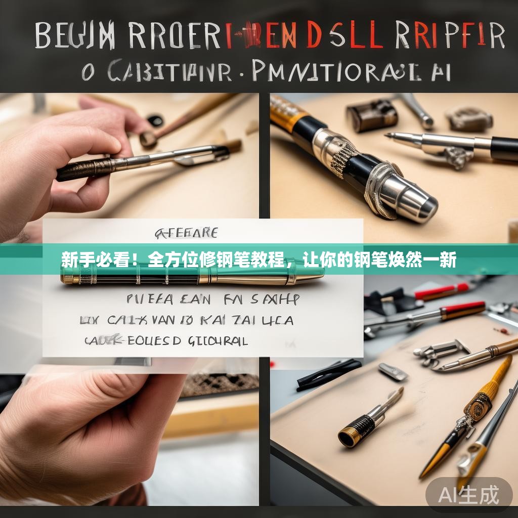 新手必看！全方位修钢笔教程，让你的钢笔焕然一新