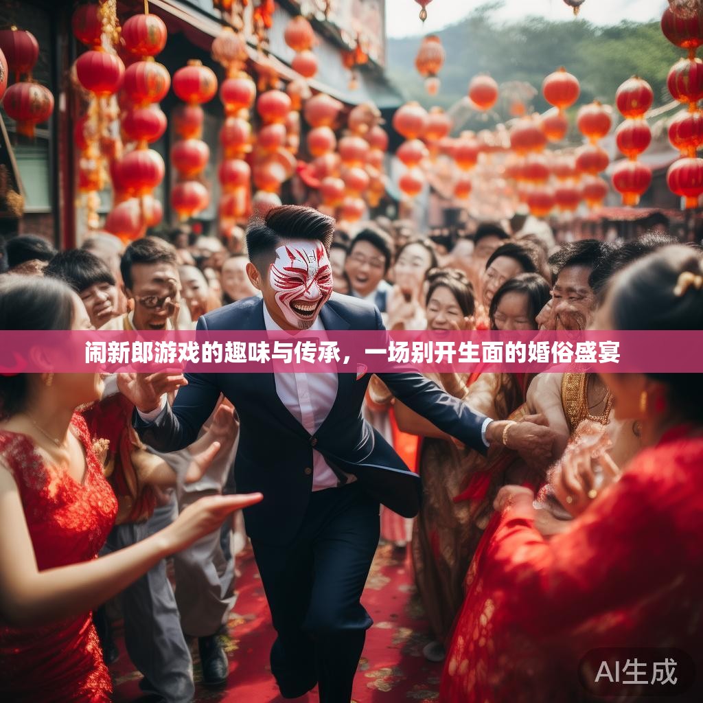闹新郎游戏的趣味与传承，一场别开生面的婚俗盛宴