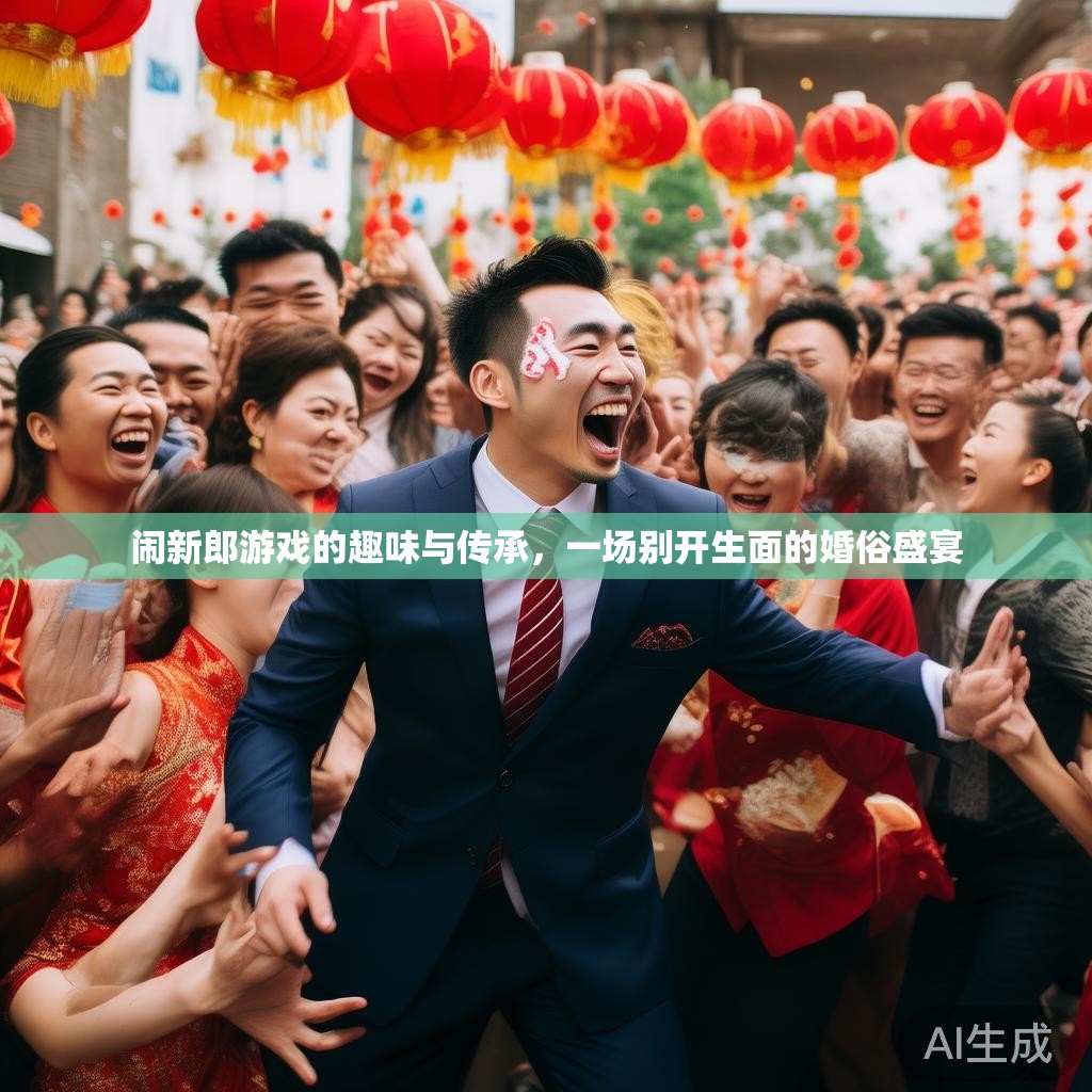 闹新郎游戏的趣味与传承，一场别开生面的婚俗盛宴