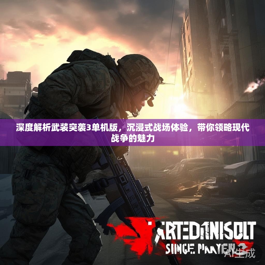 深度解析武装突袭3单机版，沉浸式战场体验，带你领略现代战争的魅力