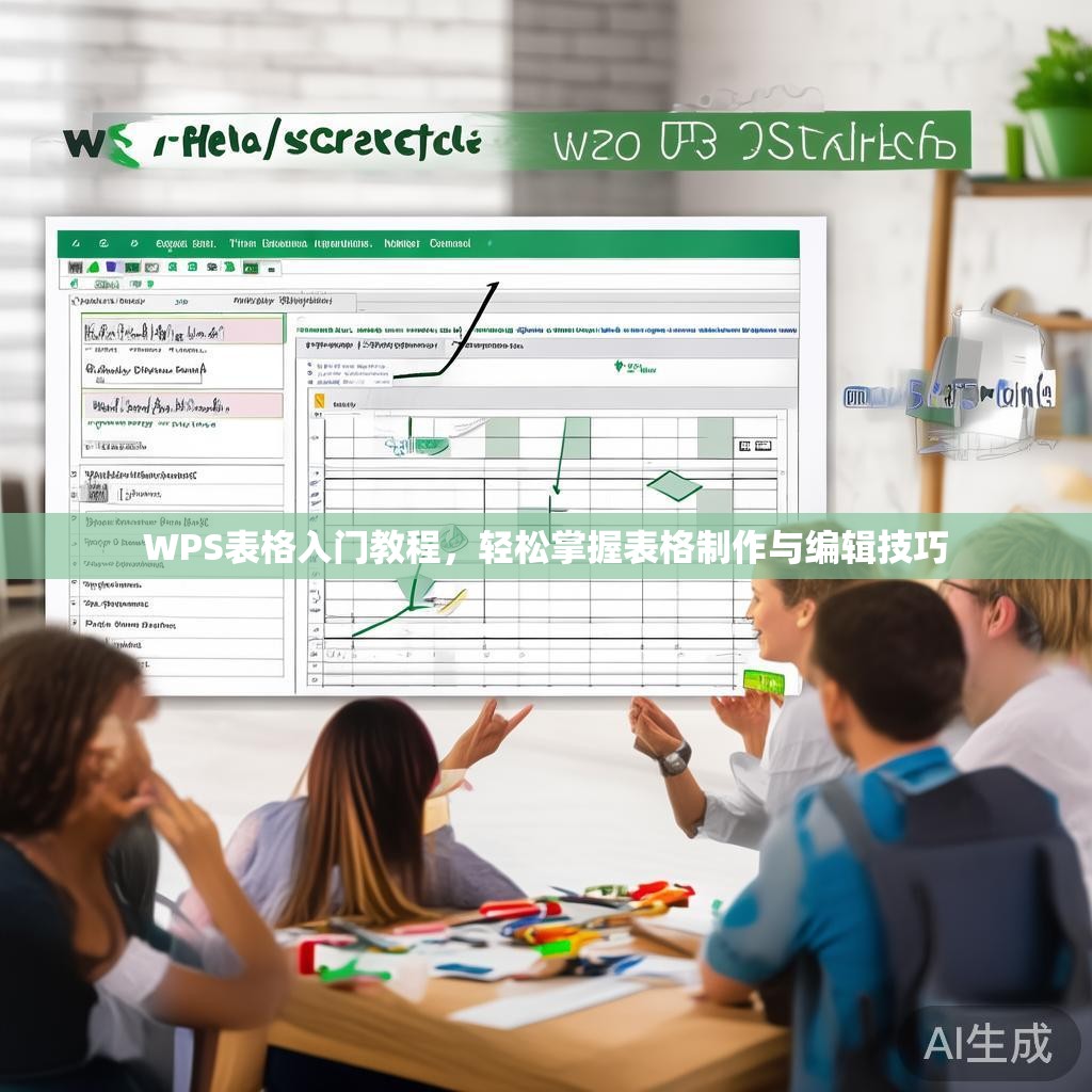 WPS表格入门教程，轻松掌握表格制作与编辑技巧