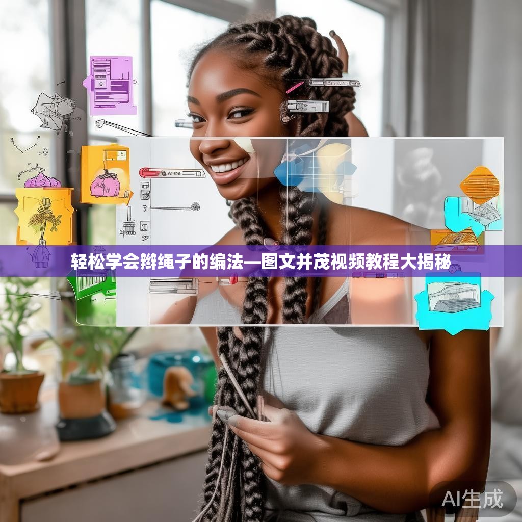 轻松学会辫绳子的编法—图文并茂视频教程大揭秘