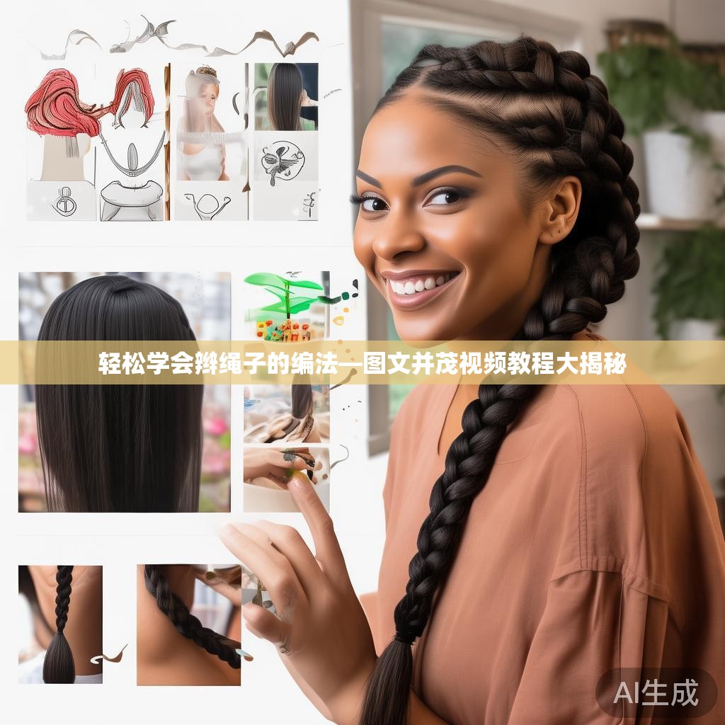 轻松学会辫绳子的编法—图文并茂视频教程大揭秘