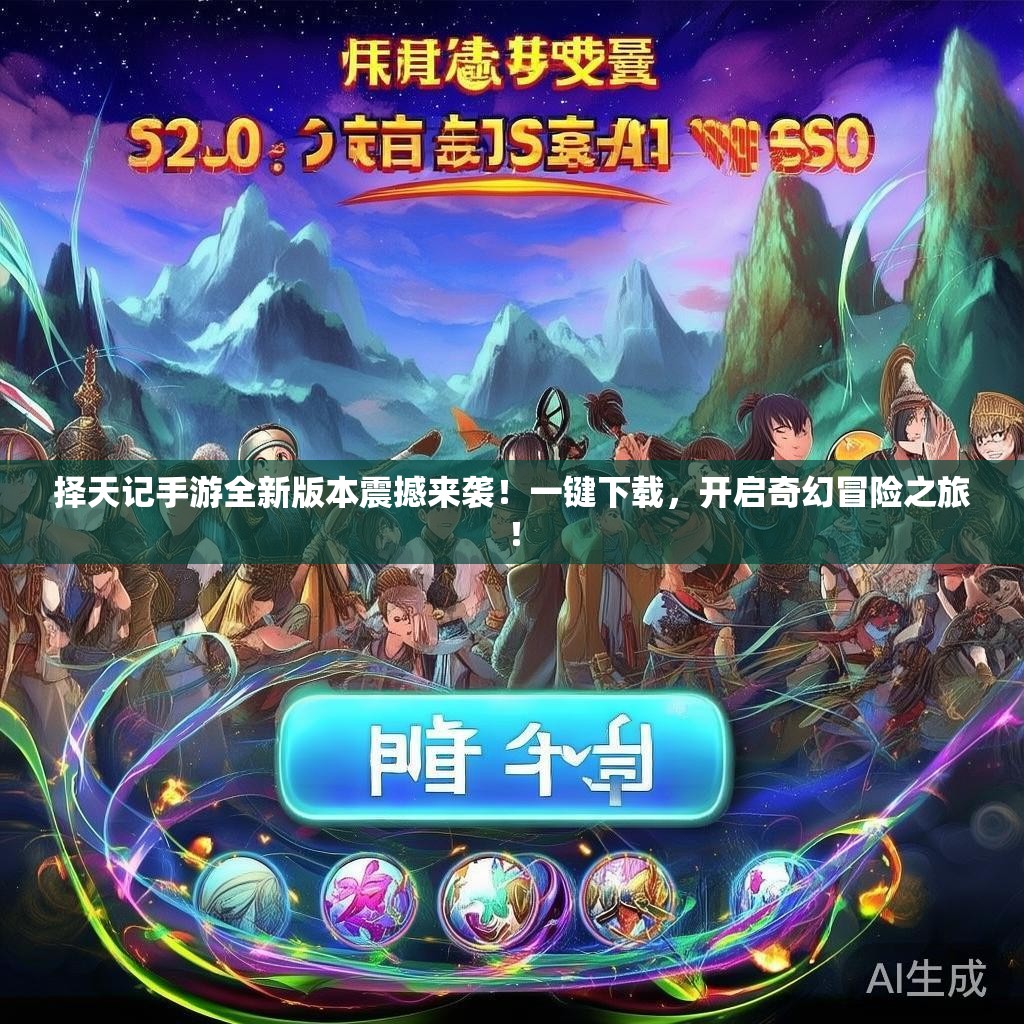 择天记手游全新版本震撼来袭！一键下载，开启奇幻冒险之旅！