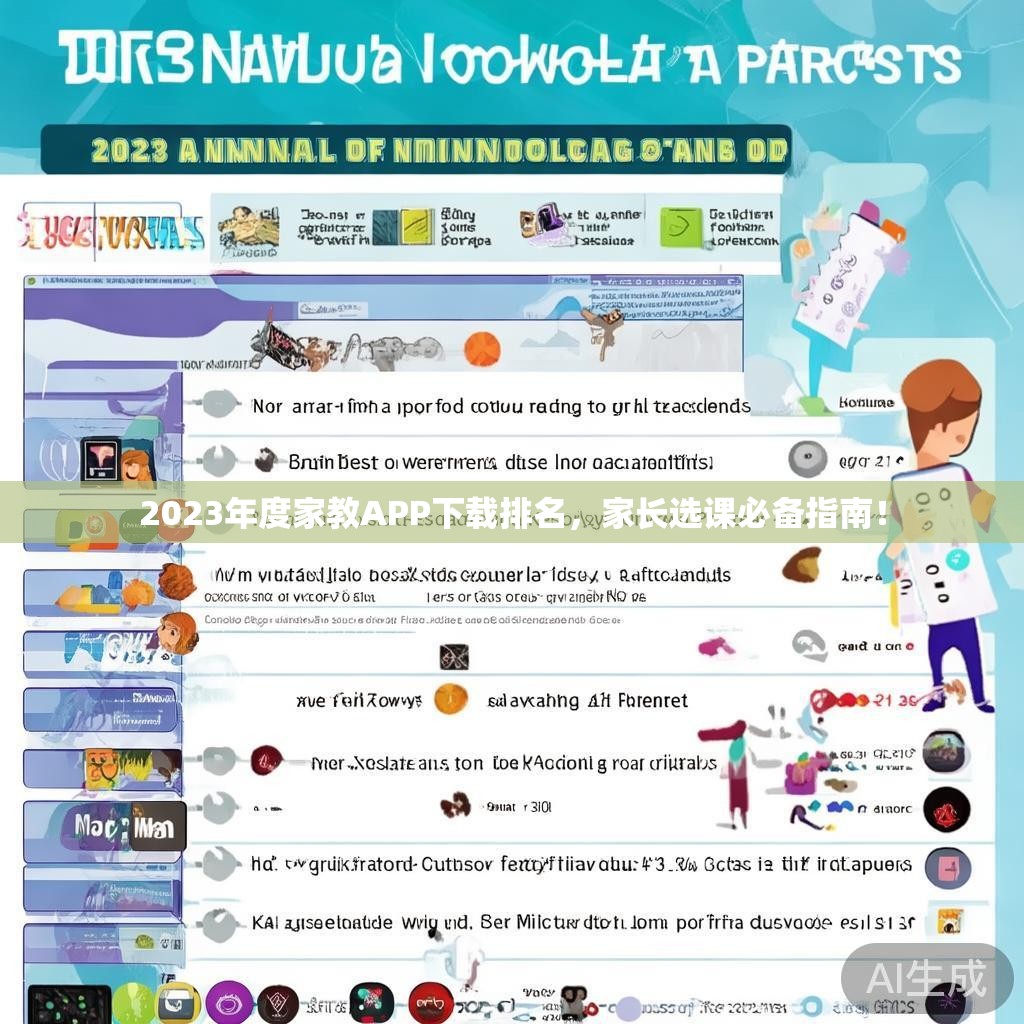 2023年度家教APP下载排名，家长选课必备指南！