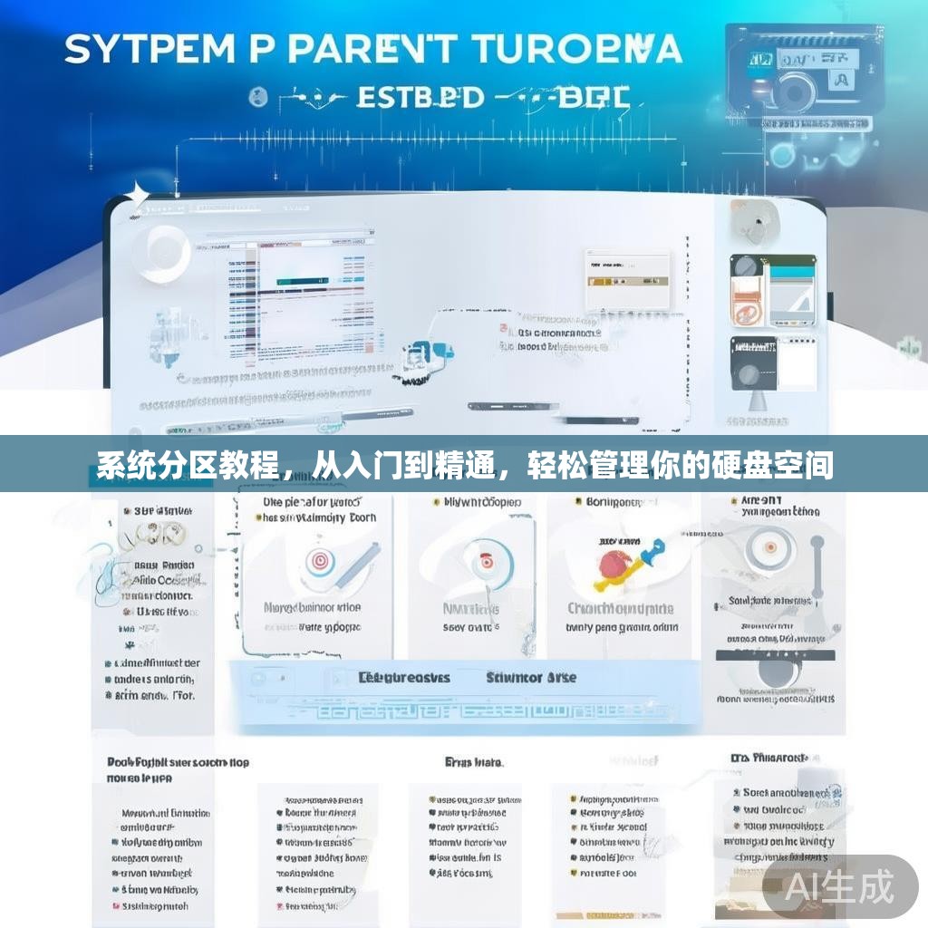 系统分区教程，从入门到精通，轻松管理你的硬盘空间