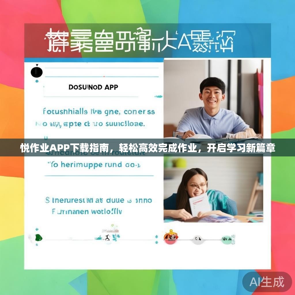 悦作业APP下载指南，轻松高效完成作业，开启学习新篇章