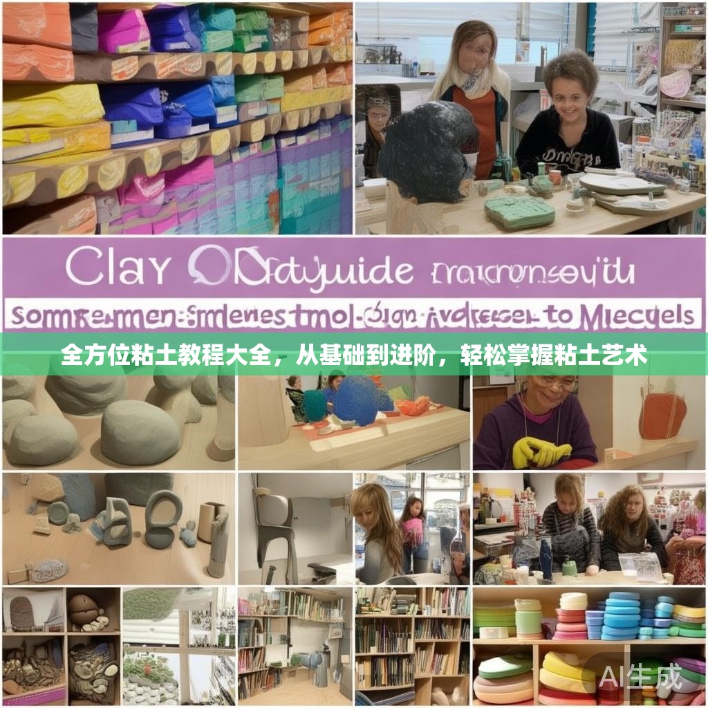 全方位粘土教程大全，从基础到进阶，轻松掌握粘土艺术