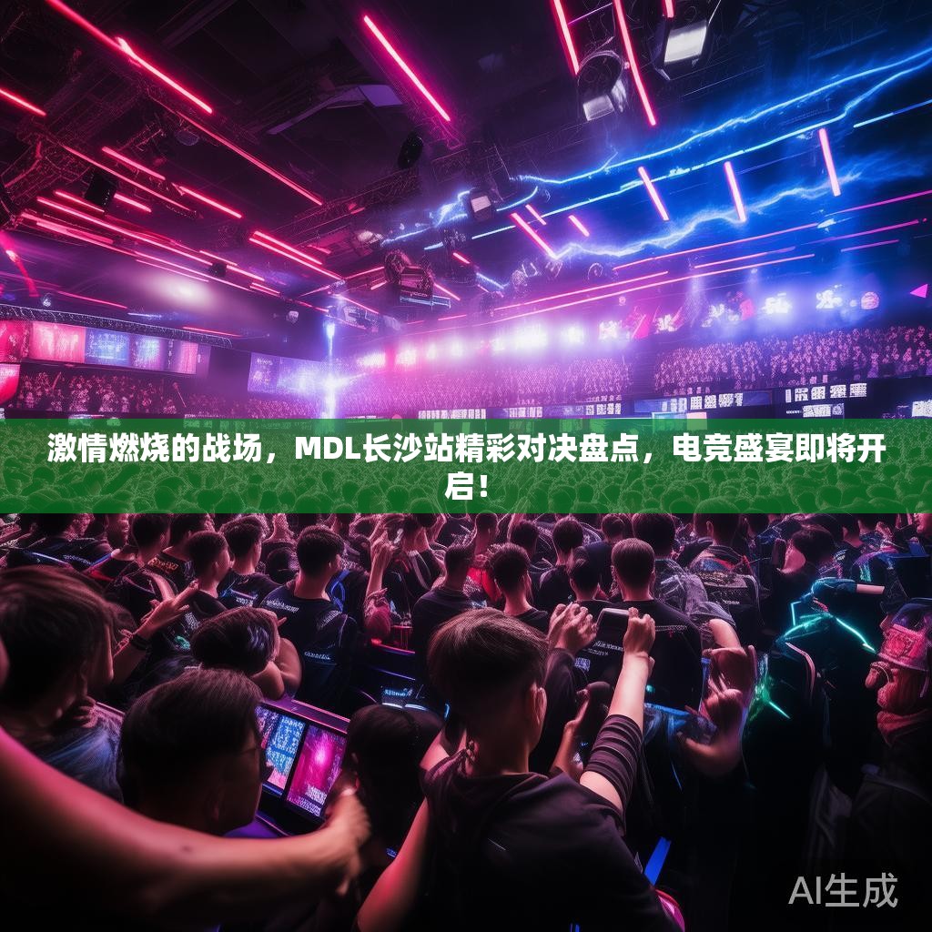 激情燃烧的战场，MDL长沙站精彩对决盘点，电竞盛宴即将开启！