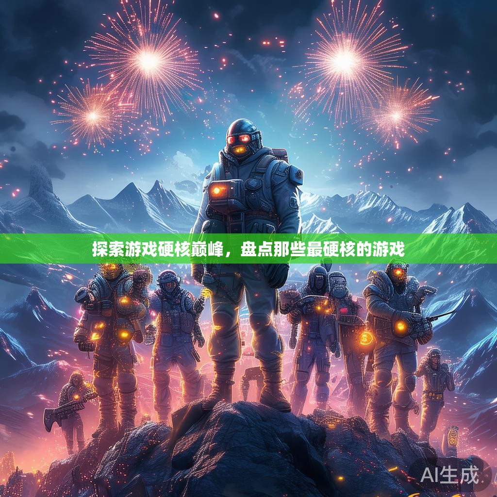 探索游戏硬核巅峰，盘点那些最硬核的游戏