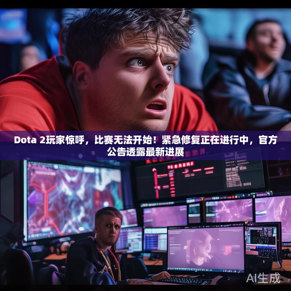 Dota 2玩家惊呼，比赛无法开始！紧急修复正在进行中，官方公告透露最新进展
