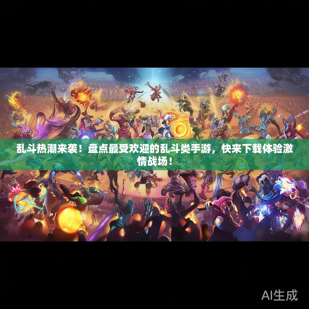 乱斗热潮来袭！盘点最受欢迎的乱斗类手游，快来下载体验激情战场！