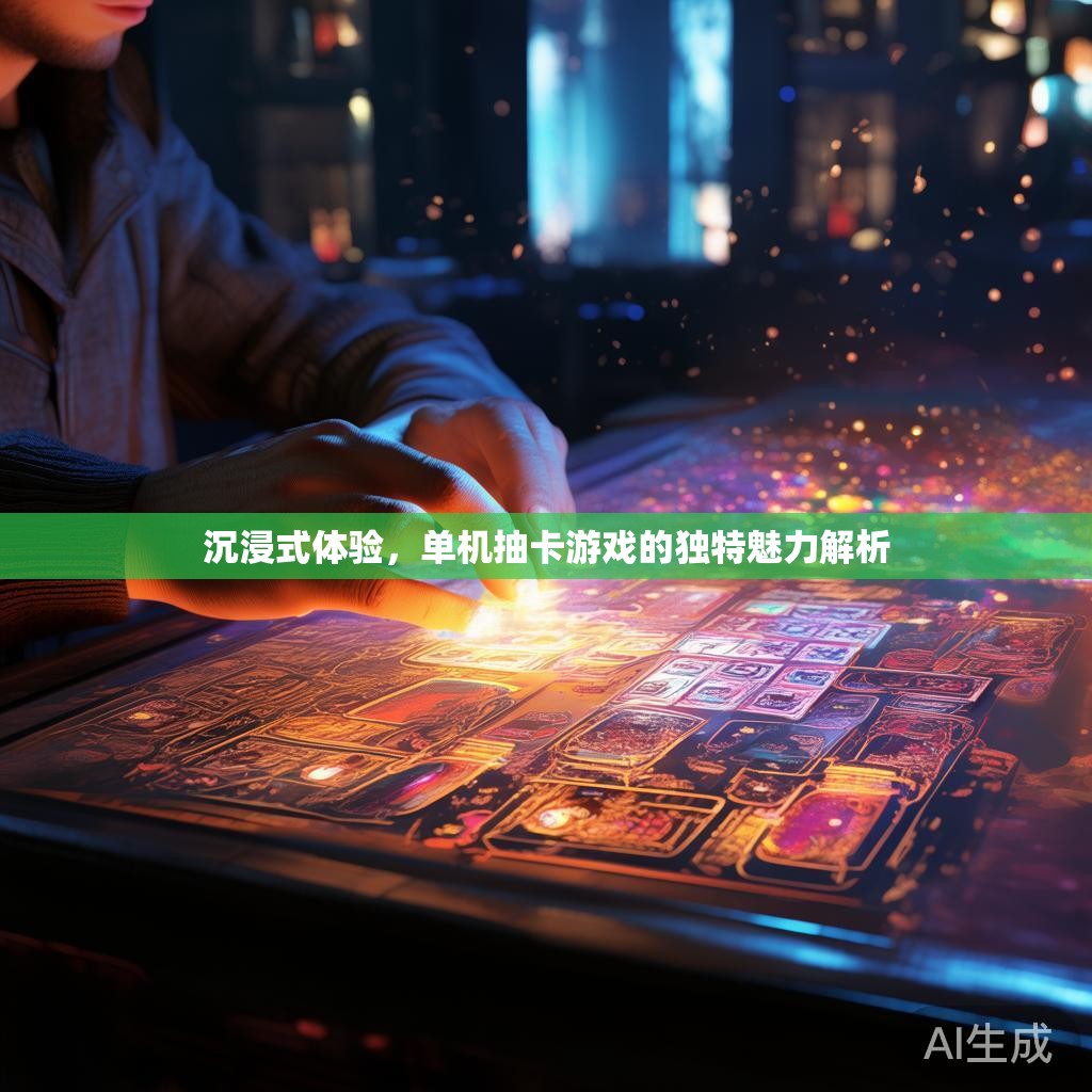 沉浸式体验，单机抽卡游戏的独特魅力解析