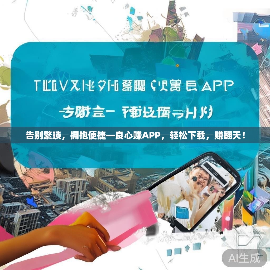 告别繁琐，拥抱便捷—良心赚APP，轻松下载，赚翻天！